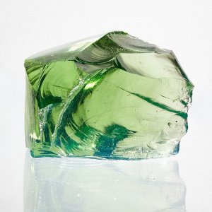 Стеклянный камень (эрклез) "Рецепты Дедушки Никиты", фр 20-70 мм, Луговой зелёный , 5 кг