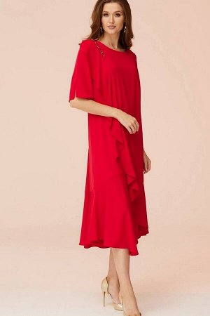Платье Цвет: красный
Сезон: Демисезон
Коллекция: Весна
Стиль: На каждый день
Материал: текстиль
Комплектация: Платье
Состав: полиэстер 100%

Платье
Силуэт: свободный
Тип ткани: плательная (французск