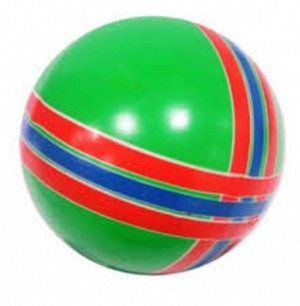 4403--Мяч 150 мм с кругами (полоса)(16 в уп.)