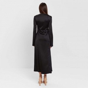 Платье женское шелковое MIST: Classic Collection р. 44, цвет черный