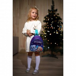 Новогодний детский рюкзак «Счастливого праздника», зайчата, на новый год
