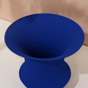 Декоративная ваза «Деметра», цвет синий