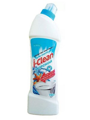 Чистящее средство для унитазов I-clean Romax Морской 0,75л