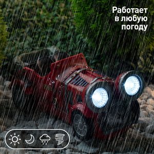 Светильник полистоун, цветной, 12 см, автомобиль SL-RSN12-CAR