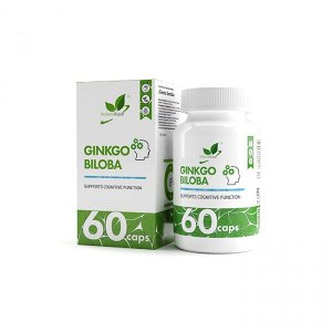 Добавки растительные Naturalsupp Ginkgo biloba extract 60 caps