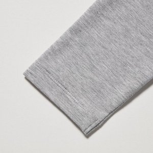 UNIQLO Heattech - очень теплый термо-лонгслив - 03 GRAY