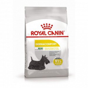 Royal Canin Сухой корм RC Mini Dermacomfort для собак с чувствительной кожей, 3 кг