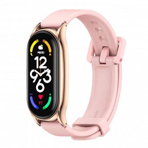 Силиконовый ремешок для фитнес-браслета Xiaomi Mi Band 3 / 4 / 5 / 6