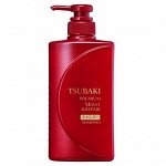 TSUBAKI PREMIUM MOIST, Увлажняющий шампунь для волос с маслом камелии 490мл, Япония