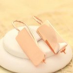 Серьги позолота  H01-12908