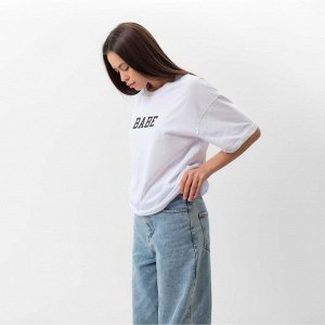 Футболка женская белая MIST Babe, XS ()