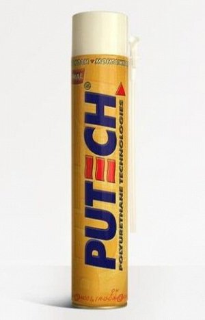 Пеногерметик PU-Tech PUTECH (750 мл) всесезонная (16/уп)