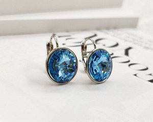 Серьги с кристаллами Swarovski