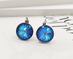 Серьги с кристаллами Swarovski