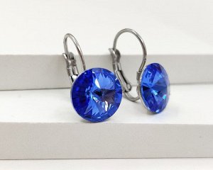 Серьги кристаллами Swarovski