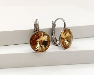 Серьги кристаллами Swarovski