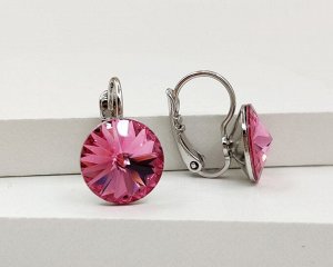 Серьги кристаллами Swarovski