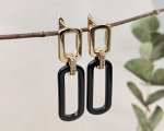 Серьги с керамикой