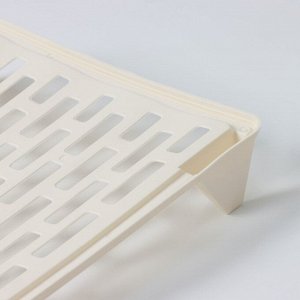 Разделитель для одежды Доляна, 33x25.5 см, белый