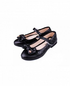 Туфли для девочки черные,размер 31-36 Цвет: черный