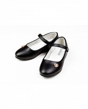 Туфли школьные черные,размер 31-36 Цвет: черный