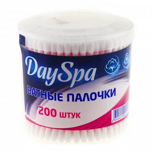 Day Spa Ватные палочки в стакане роз. 200ШТ