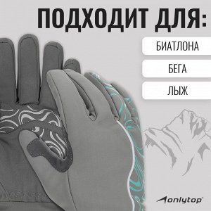 Перчатки лыжные ONLYTOP модель 2099.