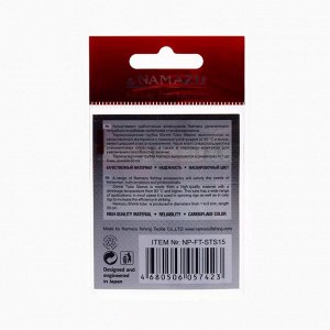 Трубка термоусадочная Namazu Pro Shrink Tube Sleeve 3x, d=1.5 мм, 5 см, 10 шт.