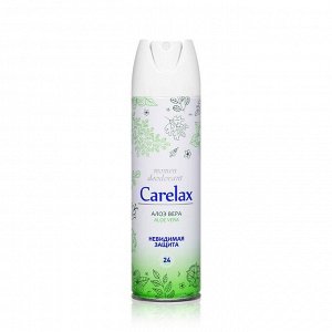 Carelax дезодорант женский аэрозоль Aloe Vera 150 мл