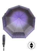 Зонт женский ТриСлона-L 3991d,  R=58см,  суперавт;  9спиц,  3слож,  фиолет 257469