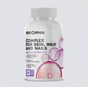 Витамины для волос Endorphin Complex for Skin, Hair and Nails - 90 капсул.