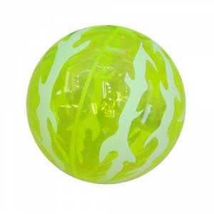 Мяч каучук световой "Арбуз" 7,5 см