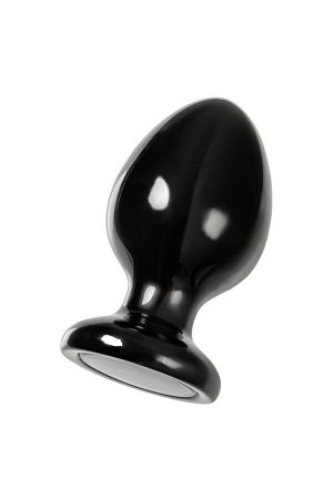 Анальная втулка POPO Pleasure by TOYFA Cetus ?, PVC, черная, 11,5 см, ? 6,2 см