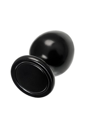 Анальная втулка TOYFA POPO Pleasure Cetus ?, PVC, черная, 11,5 см, ? 6,2 см