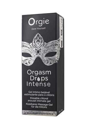 Интимный гель для клитора ORGIE Orgasm Drops Intense, 30 мл