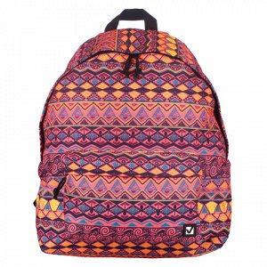 Рюкзак BRAUBERG универсальный, сити-формат, оранжевый, Сафар