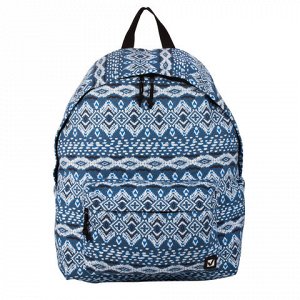 Рюкзак BRAUBERG универсальный, сити-формат, синий коттон, Ис