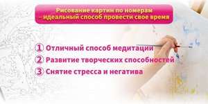 Рисование по номерам Glama Волк в неоновом свете