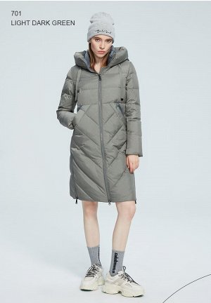 Женское стеганая куртка оливковая