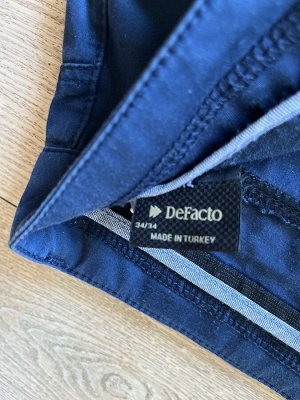 Брюки мужские DeFacto размер 34