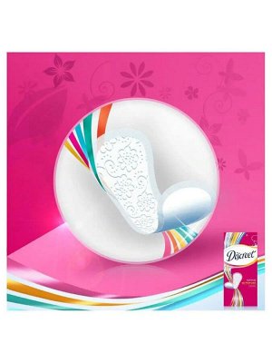 Дискрит Женские гигиенические прокладки на каждый день DISCREET Normal Trio 60шт.