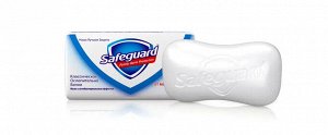 СефГард, Антибактериальное мыло туалетное Классическое Ослепительно Белое, SAFEGUARD, 90г.