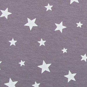 Ткань на отрез кулирка Звезды 1167-V4