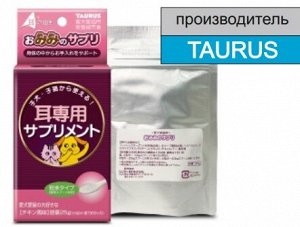 Порошок для устранения неприятного запаха из ушей у щенков и котят TAURUS Rakuya Drink Care Ear Cleaning For Dogs & Cats