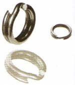Заводное кольцо,тест 12 кг., HXY-6056-6, black nickel