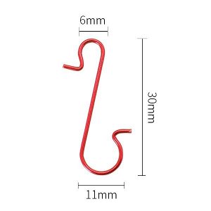 Крючок-подвес для елочных украшений, набор 20 шт