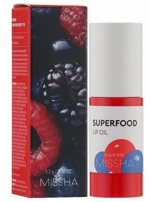 Увлажняющее масло для губ с малиной Missha Superfood Berry Lip Oil 5,2 г