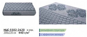 Простыня махровая НЦС 5502-2620 плотность 440 гр 200х220, цв.10000