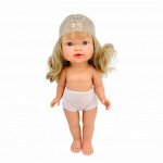Кукла Llorens виниловая 28см Valeria без одежды в пакете (28030W)
