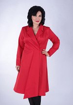 Плащ &quot;Гелия&quot; красный